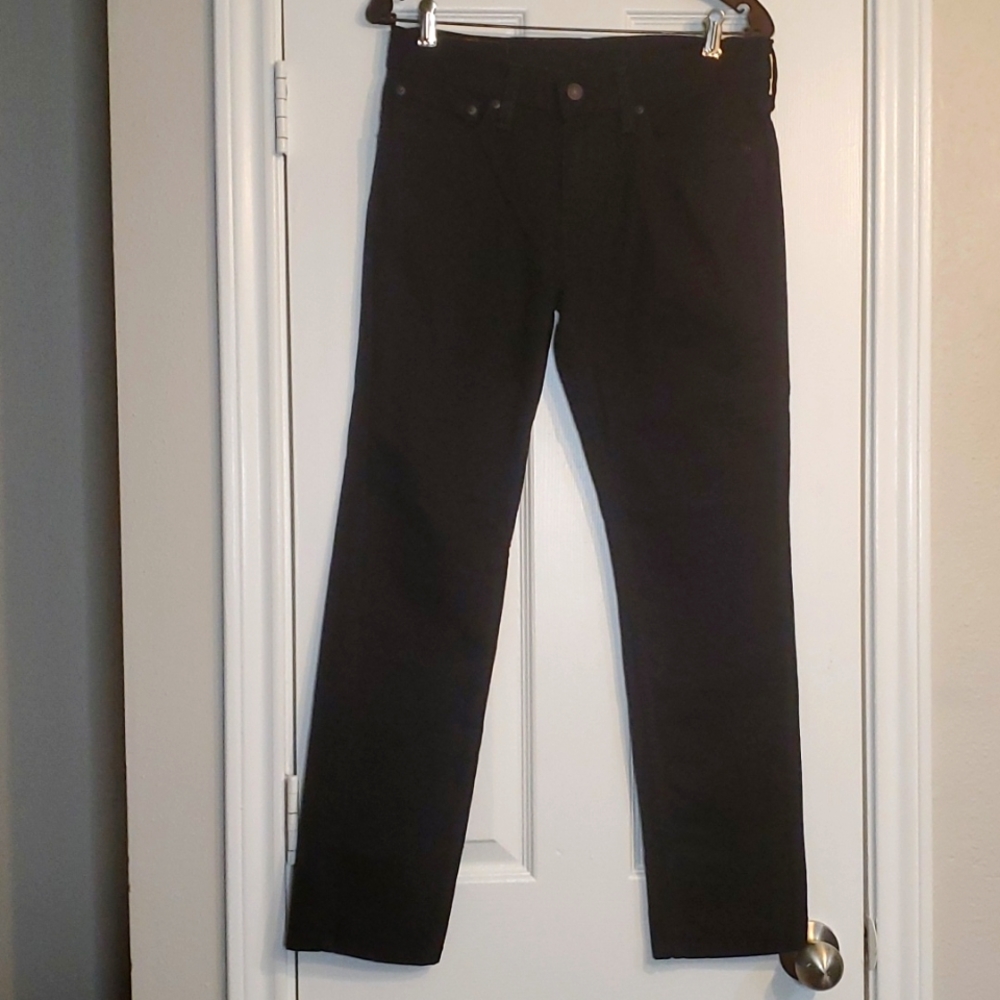 Levi's 511 Men's Black Slim Jeans Red tag on pocket